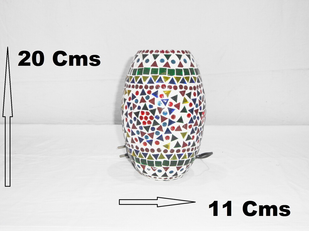 GGE 71 Mosaic Glass Floor Lamp