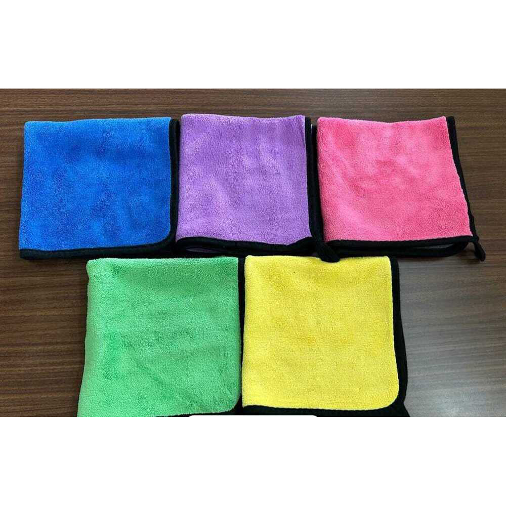 Micrifiber Cloth Double Sided For Car Cleaning - Material: Microfiber