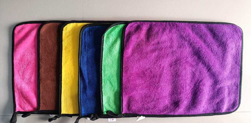 Micrifiber Cloth Double Sided For Car Cleaning