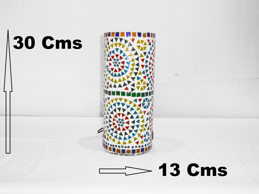 GGE 75 Mosaic Glass Floor Lamp