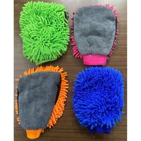 Microfiber Hand Gloves Small One Sided