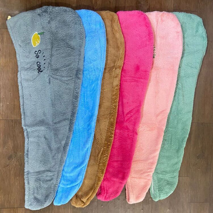Microfiber Hair Warp Towel - Age Group: Adults