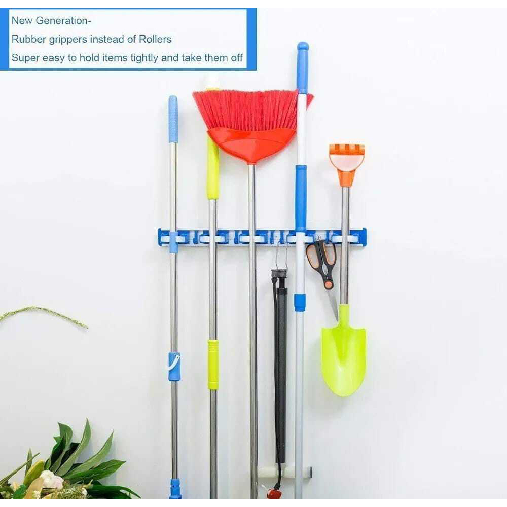 Aluminium Mop And Broom Holder - Application: Wall Mounted