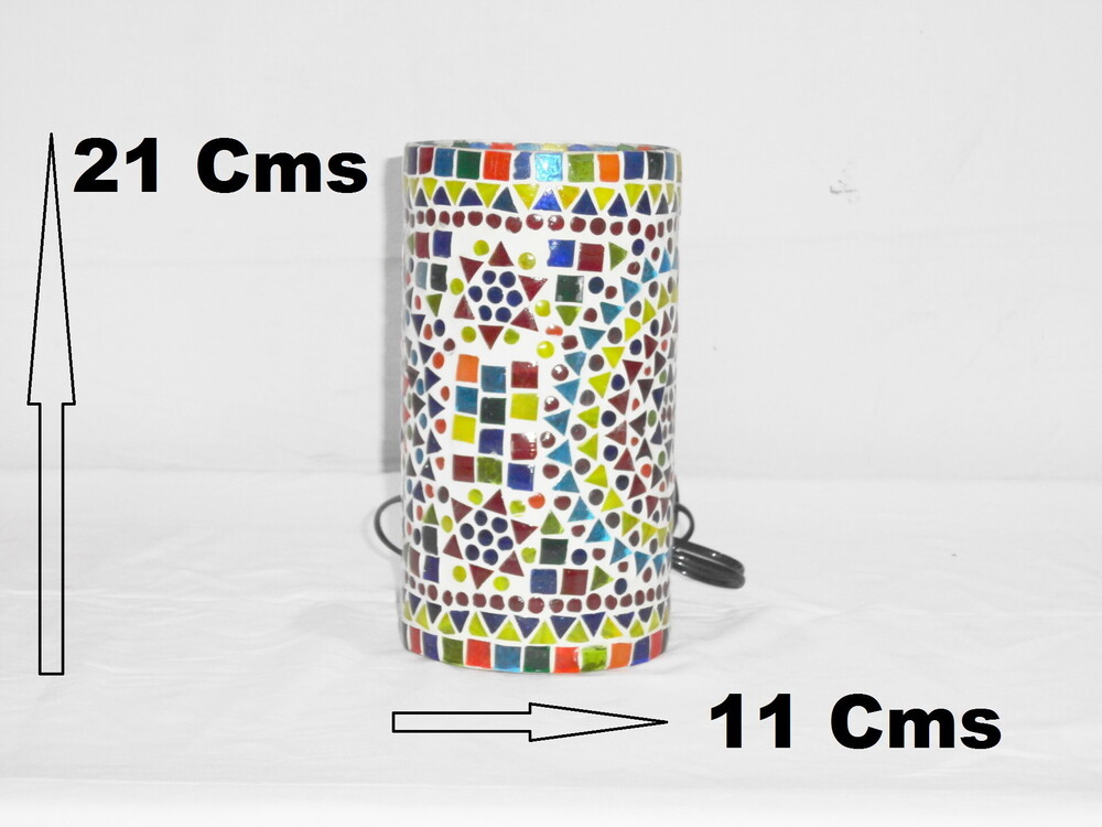 GGE 77 Mosaic Glass Floor Lamp