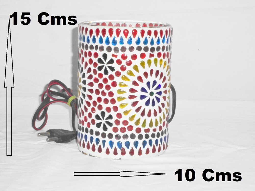 GGE 78 Mosaic Glass Floor Lamp