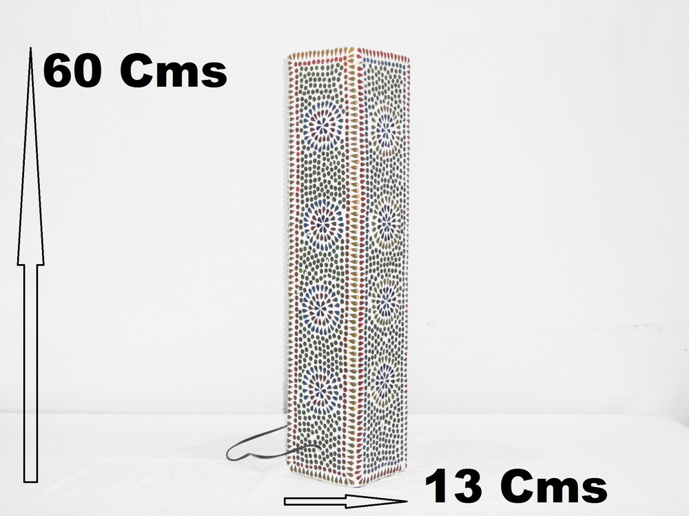 GGE 80 Mosaic Glass Floor Lamp