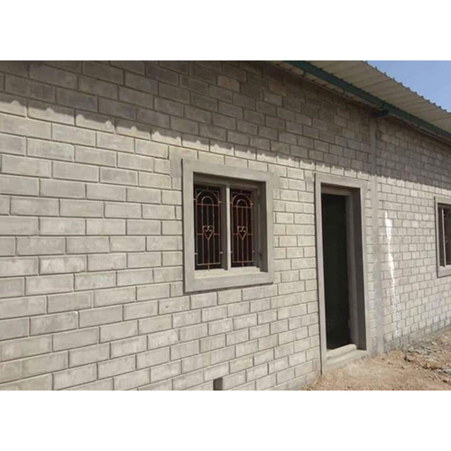 Interlocking Block Wall - Feature: Acid-Resistant