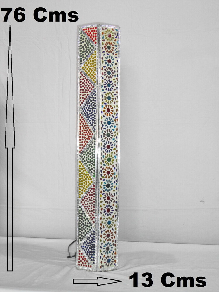 GGE 88 Mosaic Glass Floor Lamp