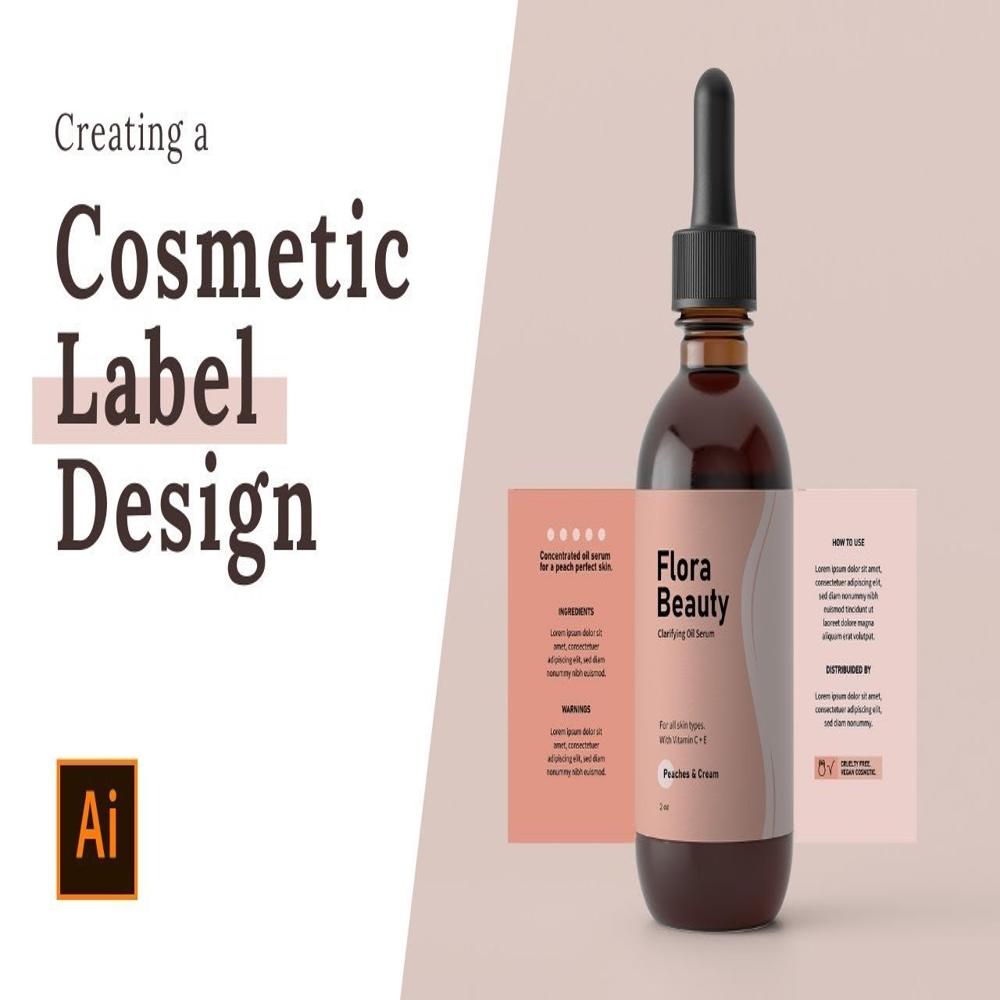 Cosmetic Label Sticker Printing