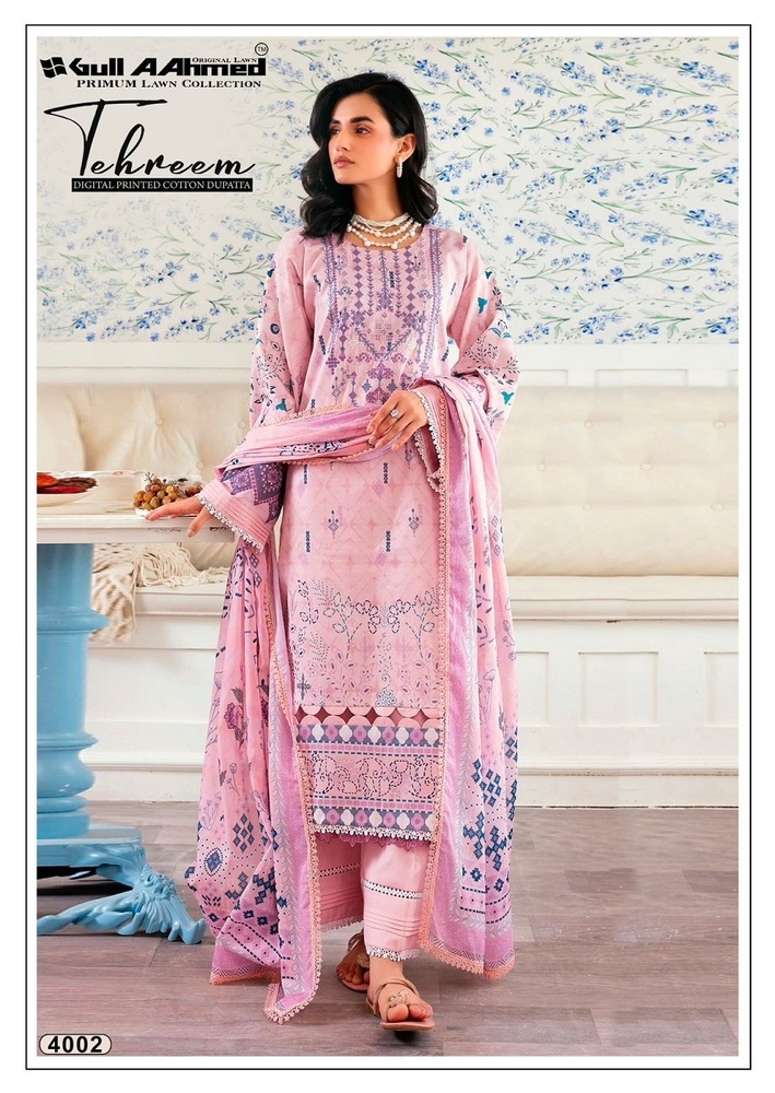 Gullahmed Tehreem Vol-4  Karachi Dress Material