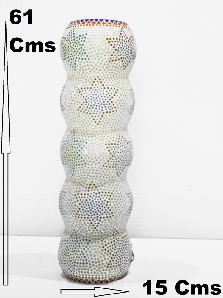 GGE 91 Mosaic Glass Floor Lamp