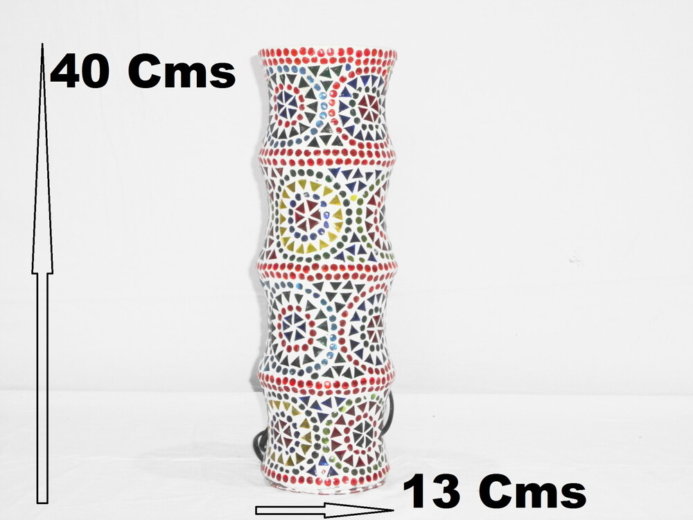 GGE 92 Mosaic Glass Floor Lamp