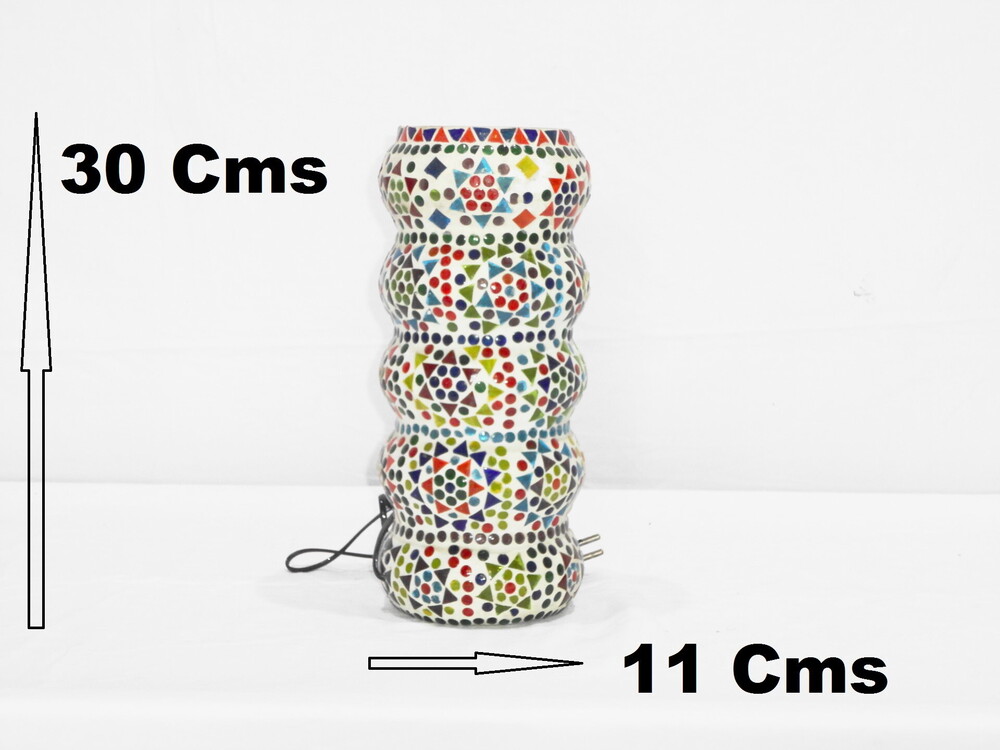 GGE 93 Mosaic Glass Floor Lamp