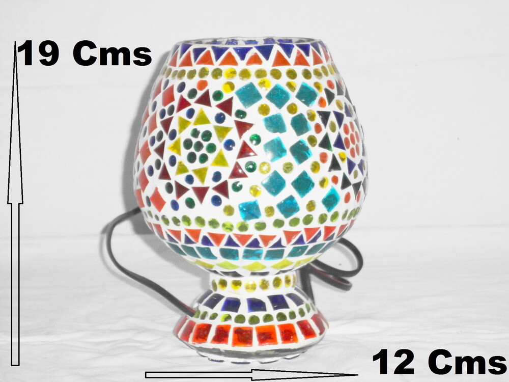 GGE 99 Mosaic Glass Floor Lamp