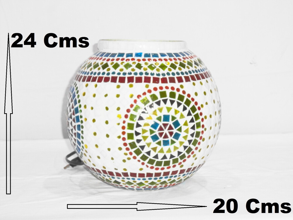 GGE 100 Mosaic Glass Floor Lamp