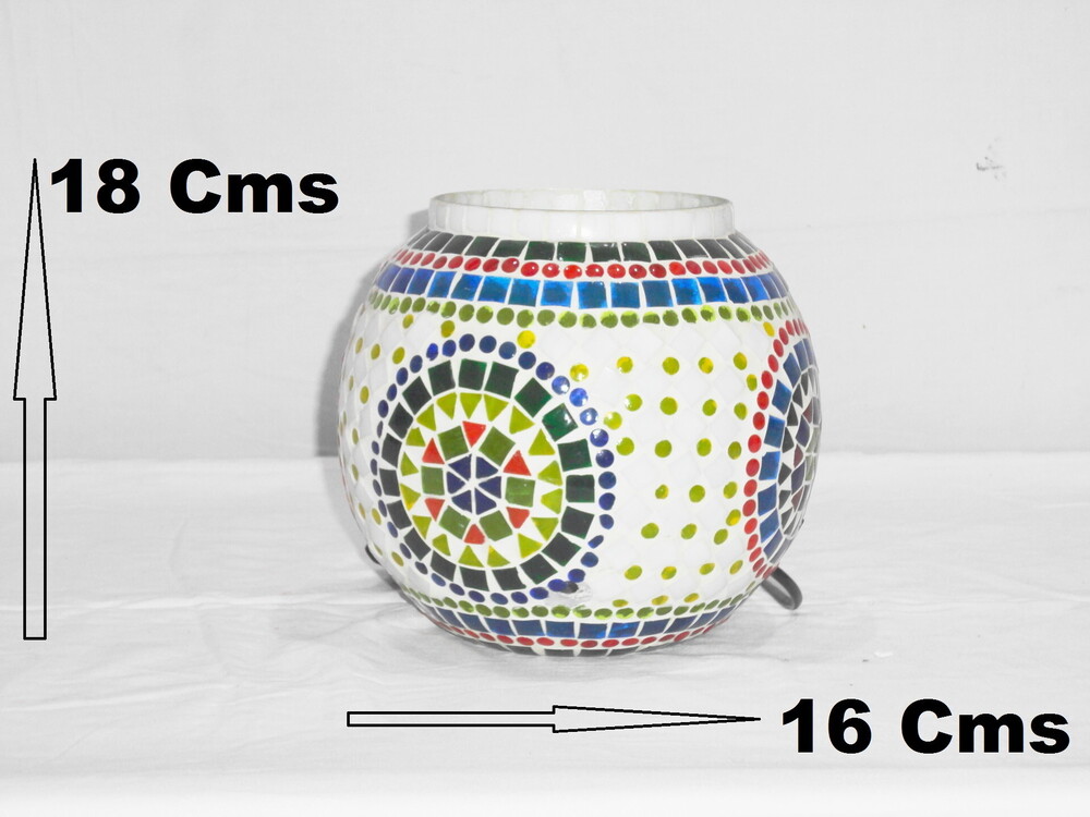 GGE 101 Mosaic Glass Floor Lamp