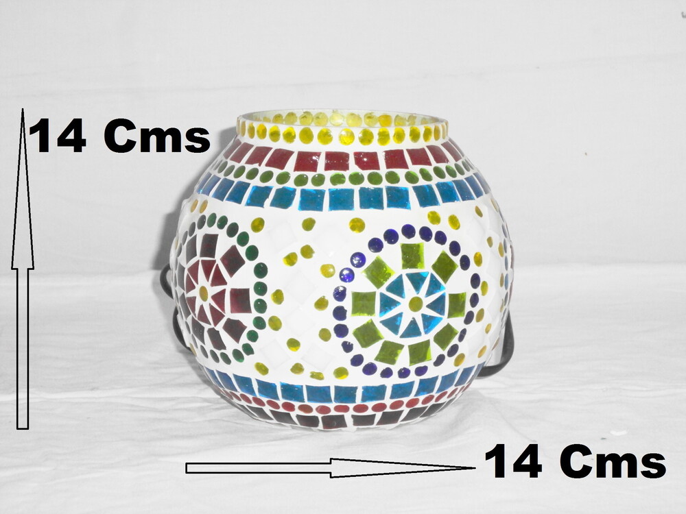 GGE 102 Mosaic Glass Floor Lamp