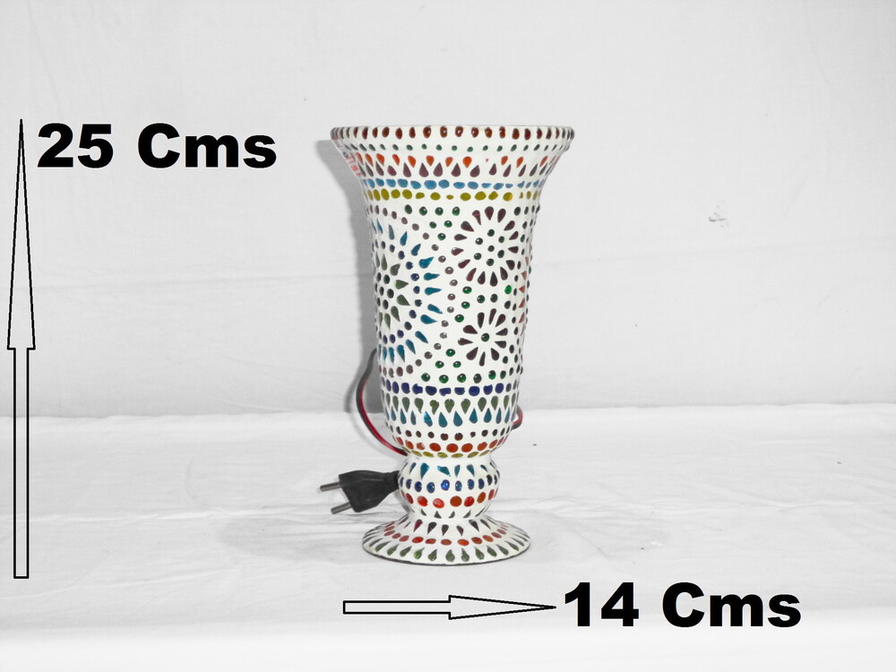 GGE 113 Mosaic Glass Floor Lamp