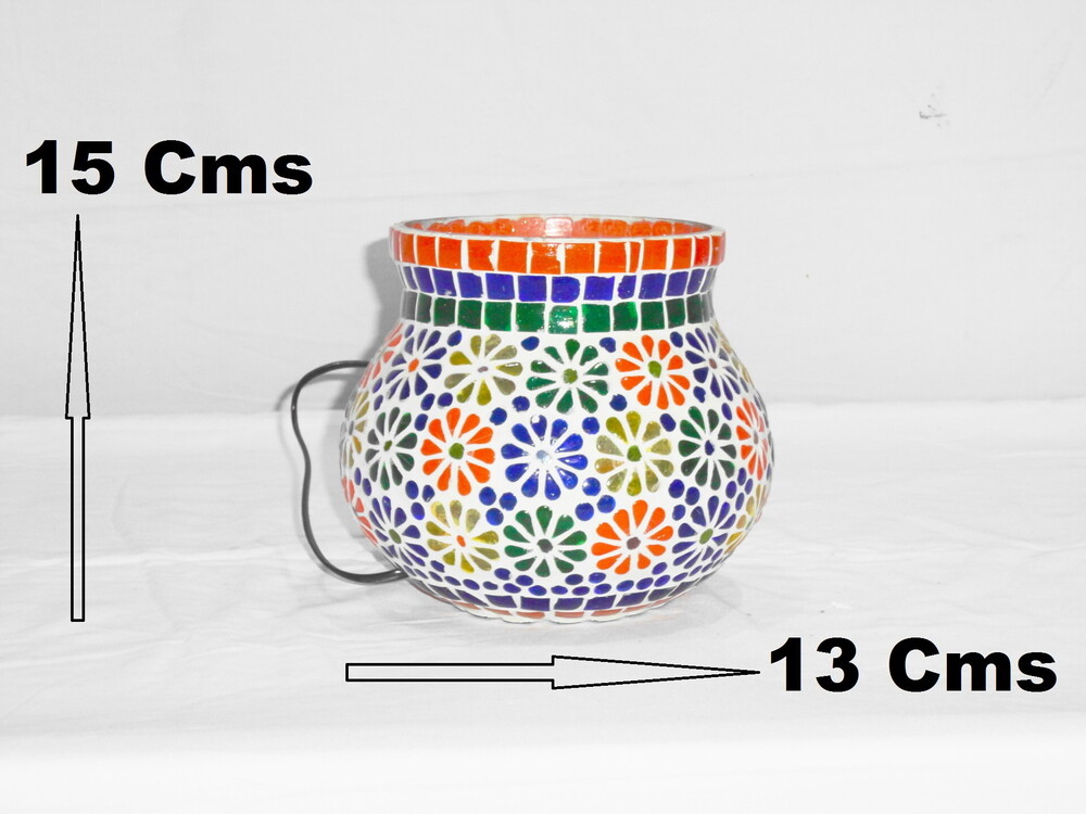 GGE 106 Mosaic Glass Floor Lamp