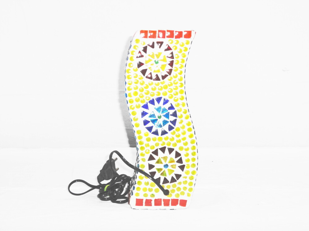 GGE 108 Mosaic Glass Floor Lamp