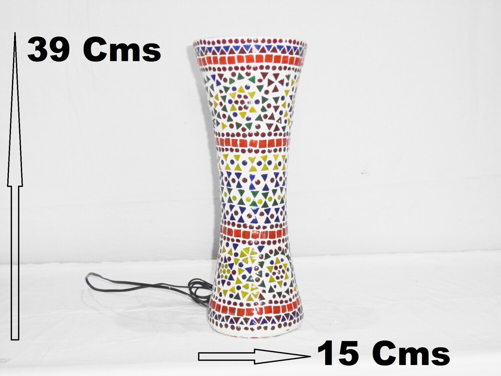 GGE 114 Mosaic Glass Floor Lamp