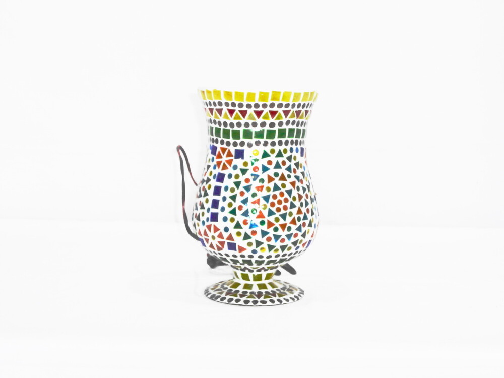 GGE 110 Mosaic Glass Floor Lamp