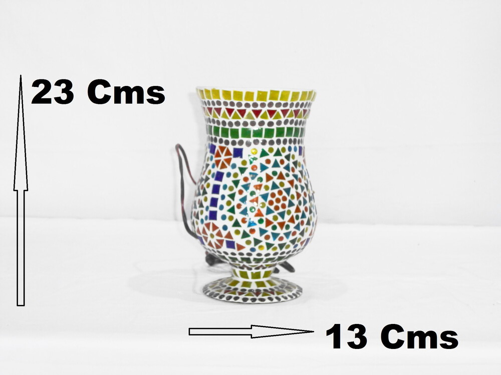 GGE 110 Mosaic Glass Floor Lamp