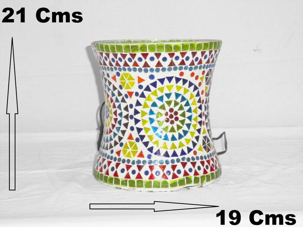 GGE 104 Mosaic Glass Floor Lamp