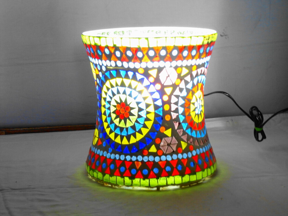 GGE 104 Mosaic Glass Floor Lamp