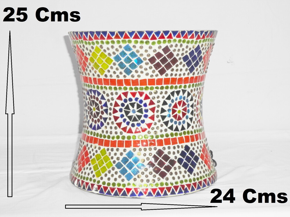 GGE 103 Mosaic Glass Floor Lamp