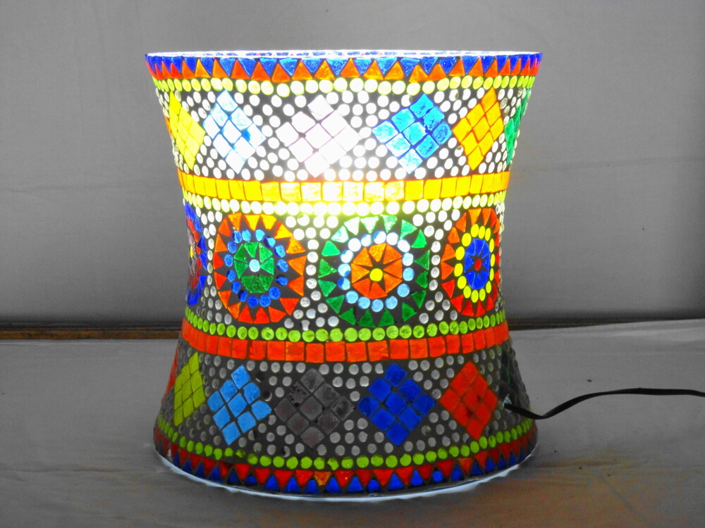GGE 103 Mosaic Glass Floor Lamp
