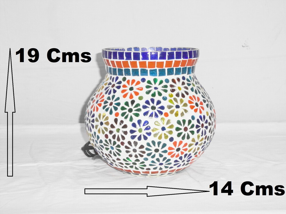 GGE 105 Mosaic Glass Floor Lamp