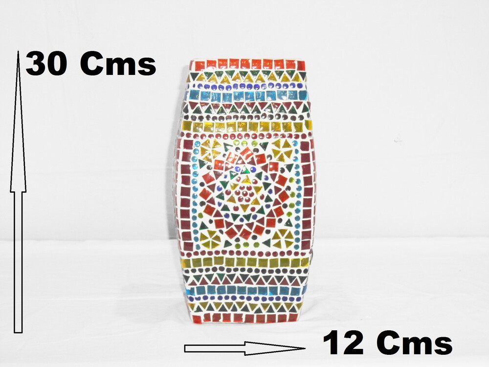 GGE 115 Mosaic Glass Floor Lamp