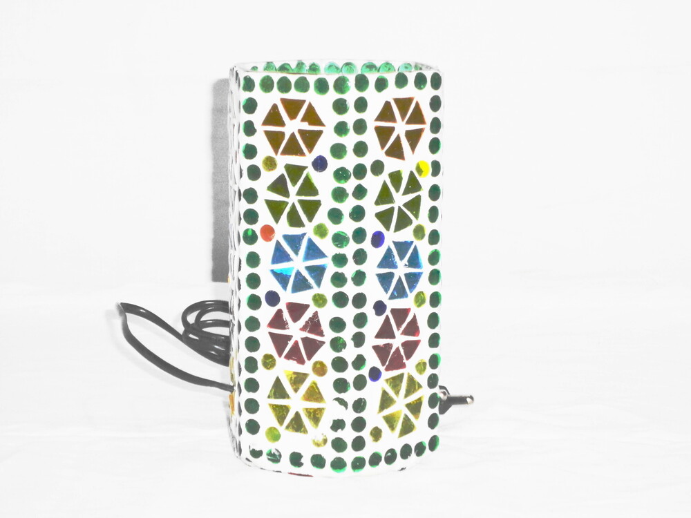 GGE 117 Mosaic Glass Floor Lamp