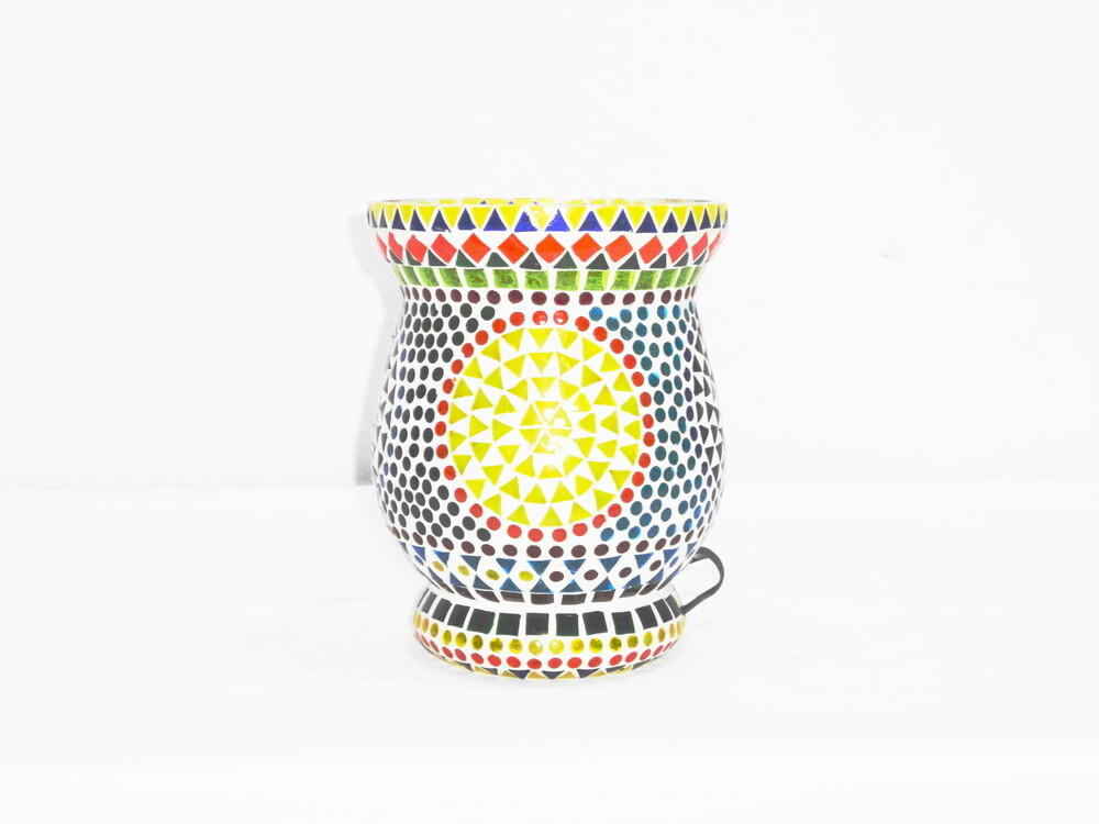 GGE 112 Mosaic Glass Floor Lamp