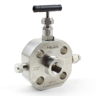 Single Block Valve - Material: Stainless Steel