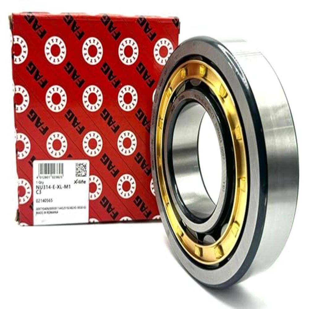 Fag Bearing - Stainless Steel, Multipurpose Dimensions | Ball Bearing, Grease Lubrication, Silver Color