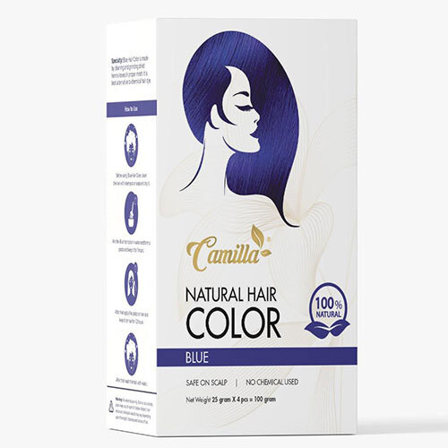 Blue Natural Hair Color - Age Group: Adult