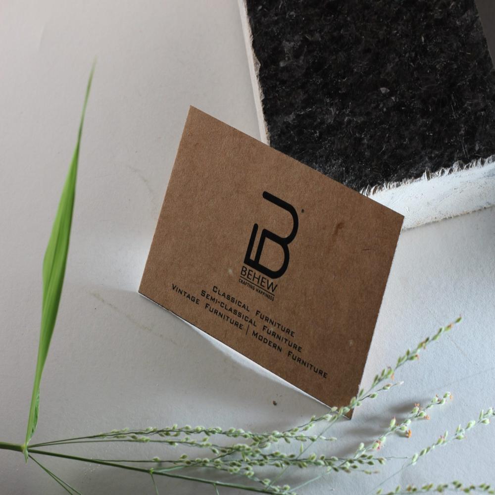 Craft Paper Visiting Card