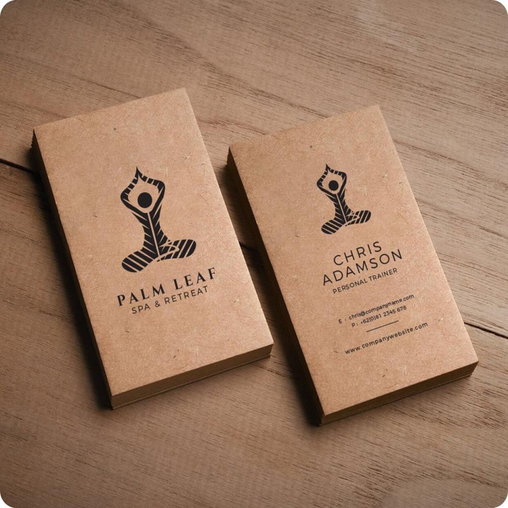 Craft Paper Visiting Card