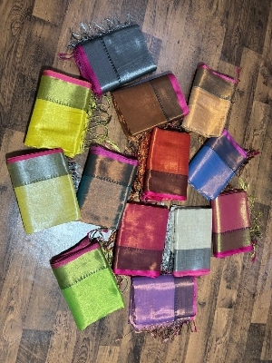 Raga Tissue Saree - Design: Fashionable