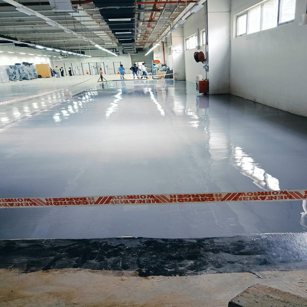 Esd Epoxy Flooring Services - Gray, 2-5 Mm Thickness, 70-80 Shore D Hardness | 10^6 - 10^9 Ohms Resistivity, <50 G/l Voc, Astm D3884 Standard