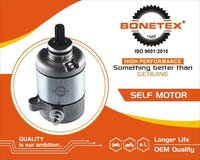 Motorcycle Self Motor - Color: Silver
