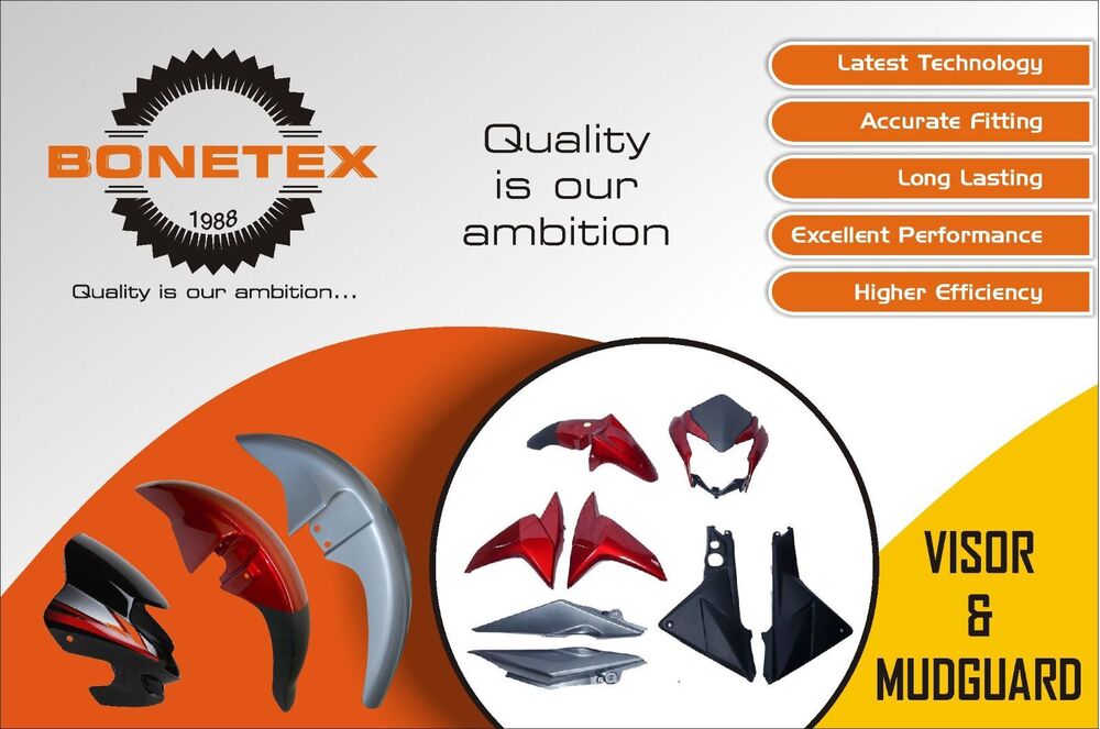 Motorcycle plastic parts