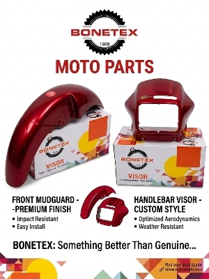 Motorcycle plastic parts