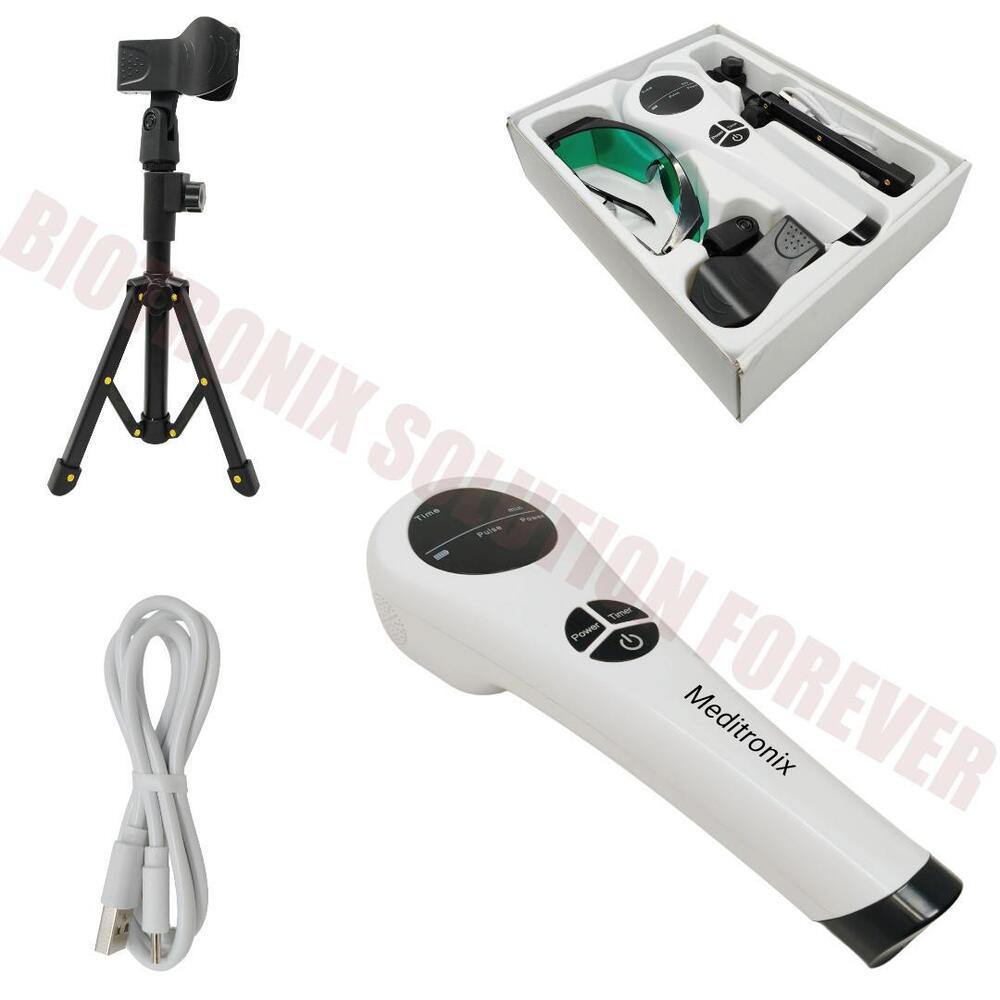 Red & Infrared Laser Therapy Device with Digital Display and USB-C Charging