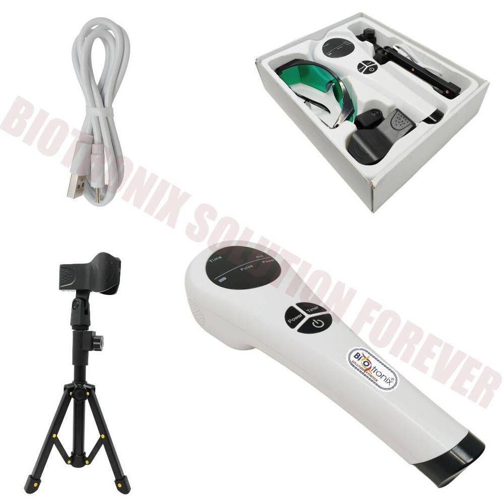 Red & Infrared Laser Therapy Device With Digital Display And Usb-c Charging