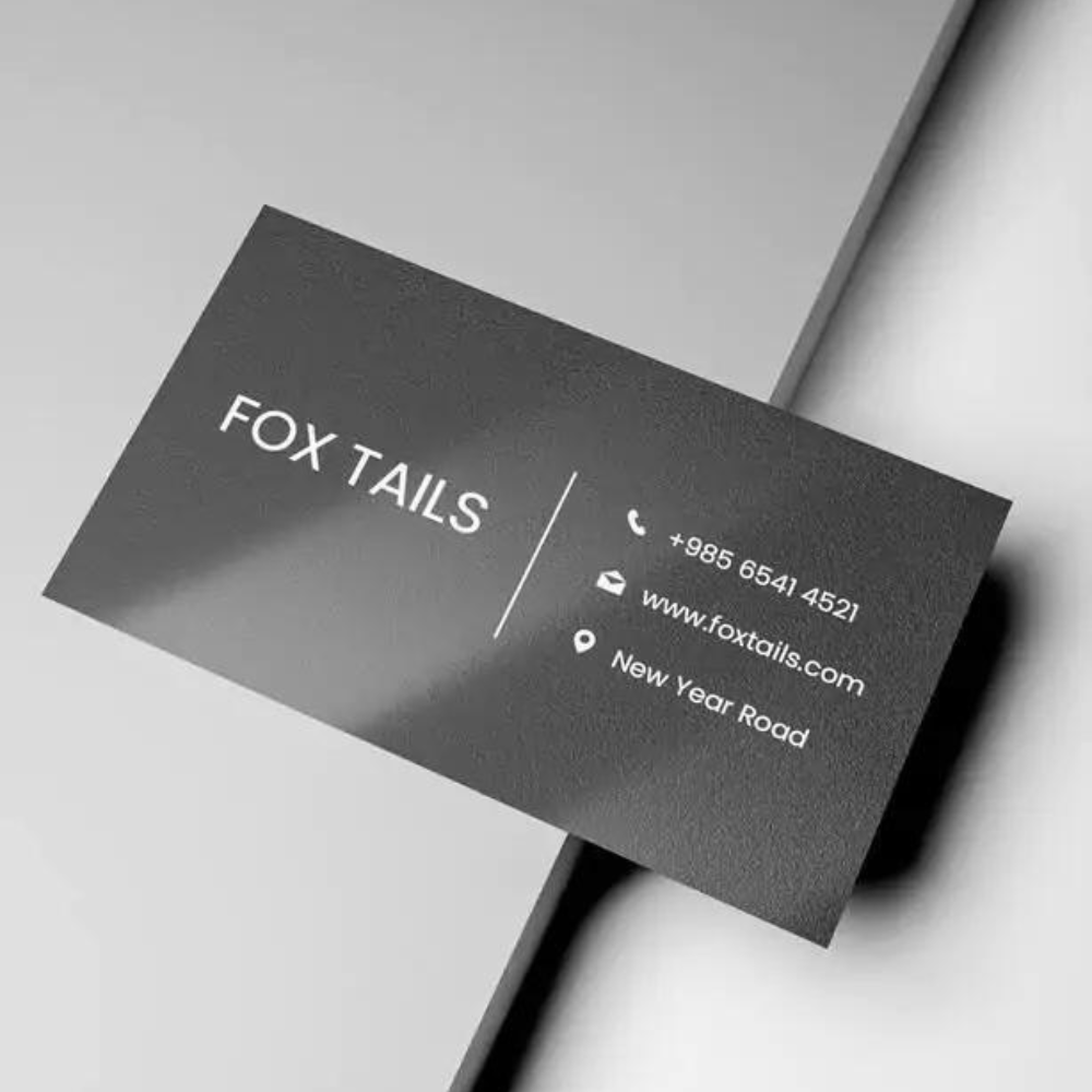 Standard Papers Glossy Visiting Card