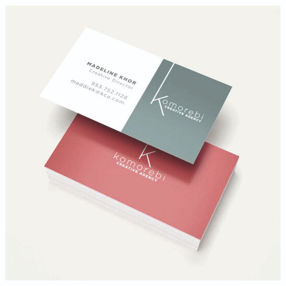 Standard Papers Glossy Visiting Card