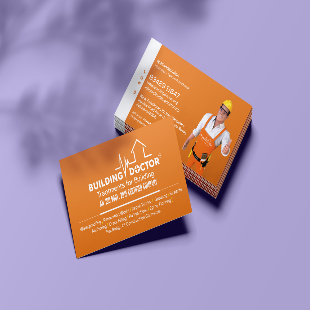 Standard Papers Glossy Visiting Card